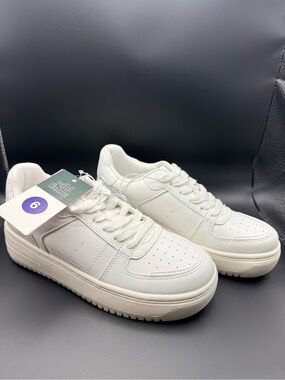 wild fable - Women’s White Lola Platform Chunky Sneakers